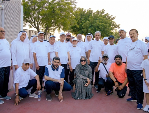 حصة بوحميد تشارك كبار المواطنين وأسرهم في فعاليات اليوم الأول من تحدي دبي للياقة